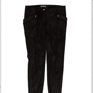 EMILIO PUCCI Skinny Leg Pants Faux- Suede